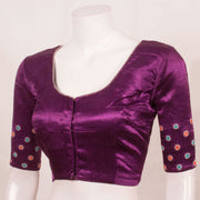 Handcrafted Mashru Blouse with Mirror Work 10055292