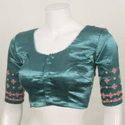 Handcrafted Mashru Blouse with Mirror Work 10055303