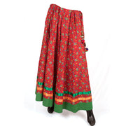 Printed Kalidar Cotton Skirt 10055168