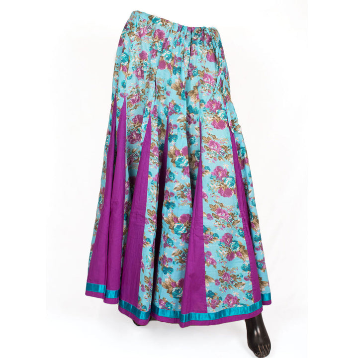 Printed Kalidar Cotton Skirt 10055179
