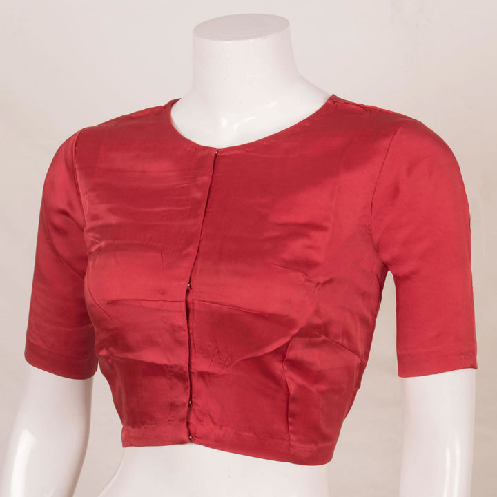 Handcrafted Satin Silk Blouse 10054597