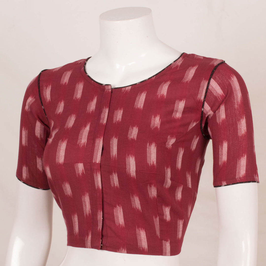 Handcrafted Ikat Cotton Blouse 10054603