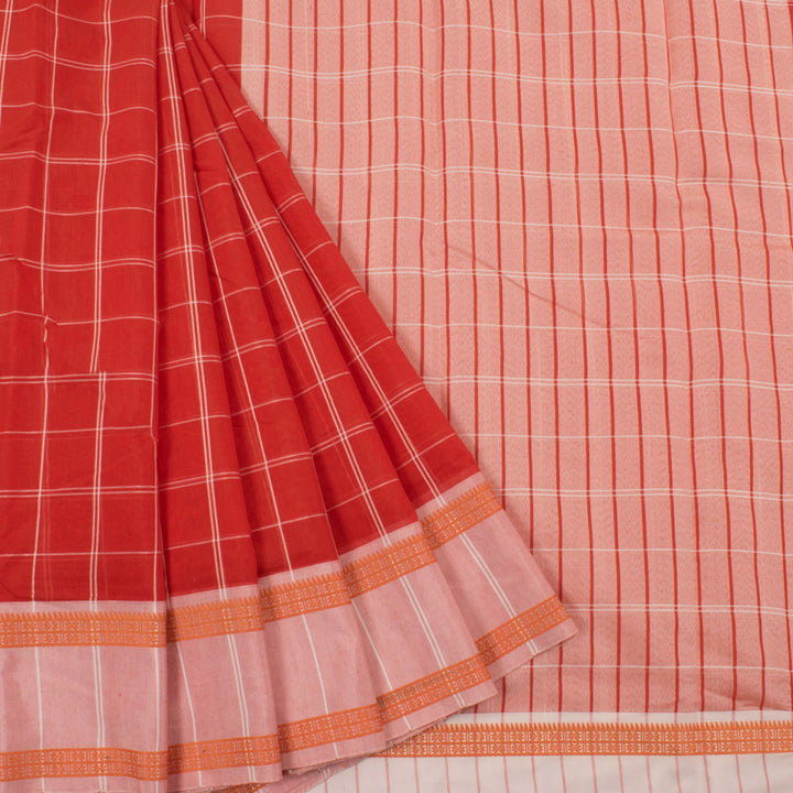 Handloom Narayanpet Cotton Saree 10055252