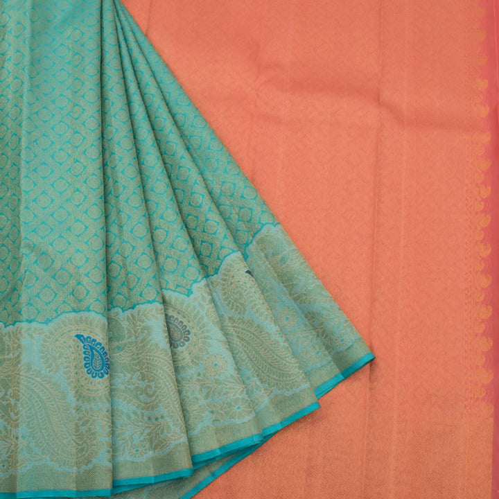 Kanjivaram Pure Zari Silk Saree 10052989