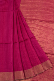 Magenta Matka Silk Saree 10059307