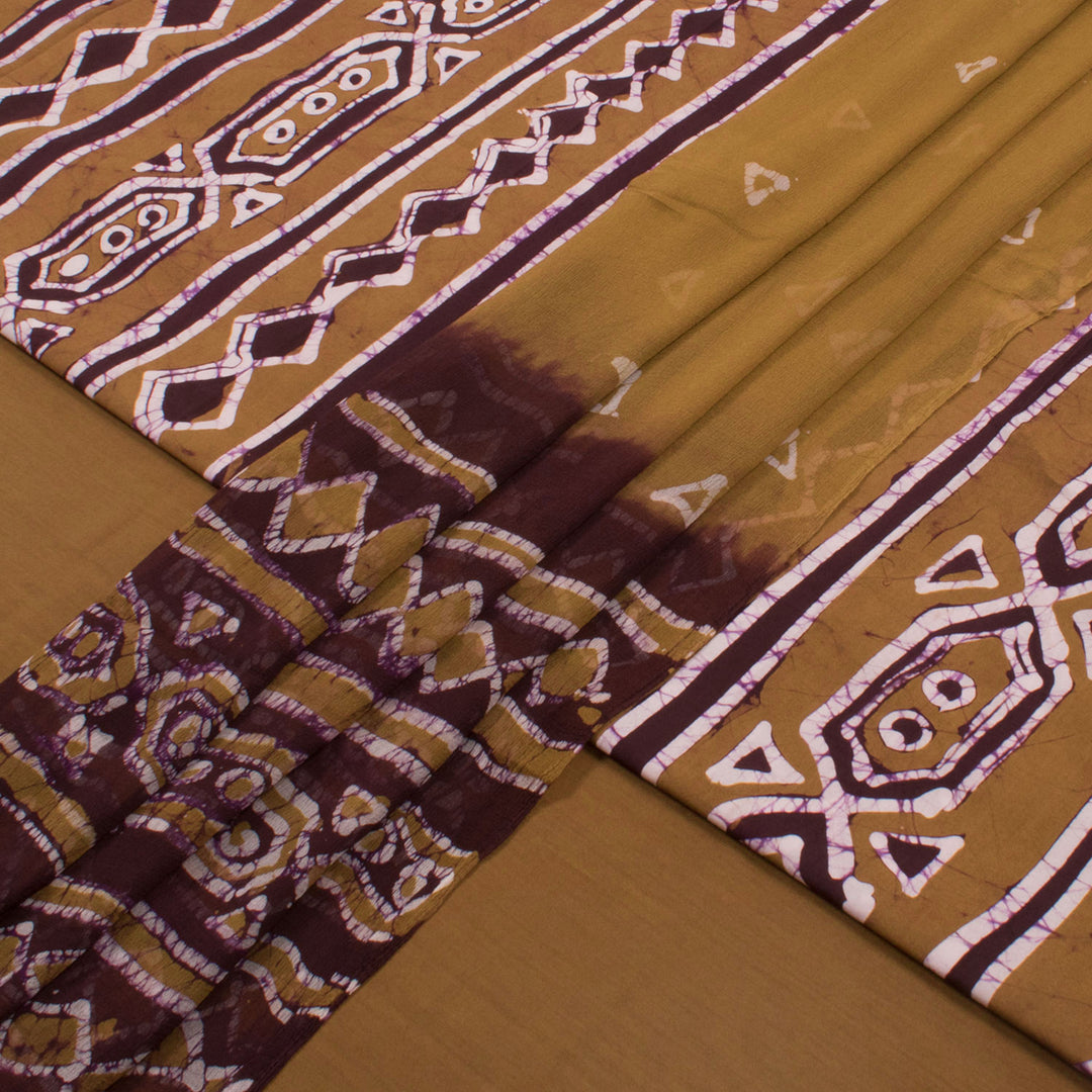 Batik Printed Cotton Salwar Suit Material 10054746