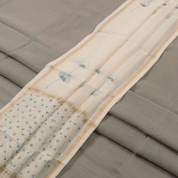 Printed Chanderi Silk Cotton 2 pc Salwar Suit Material 10054794