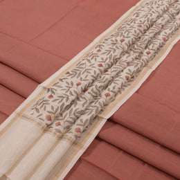 Printed Chanderi Silk Cotton 2 pc Salwar Suit Material 10054799