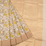 Printed Handloom Chanderi Silk Cotton Saree 10054805