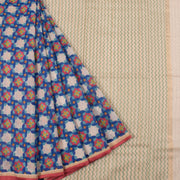 Printed Handloom Chanderi Silk Cotton Saree 10054807