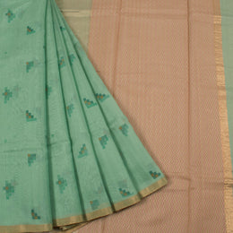 Printed Handloom Chanderi Silk Cotton Saree 10054814