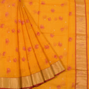 Printed Handloom Chanderi Silk Cotton Saree 10054819