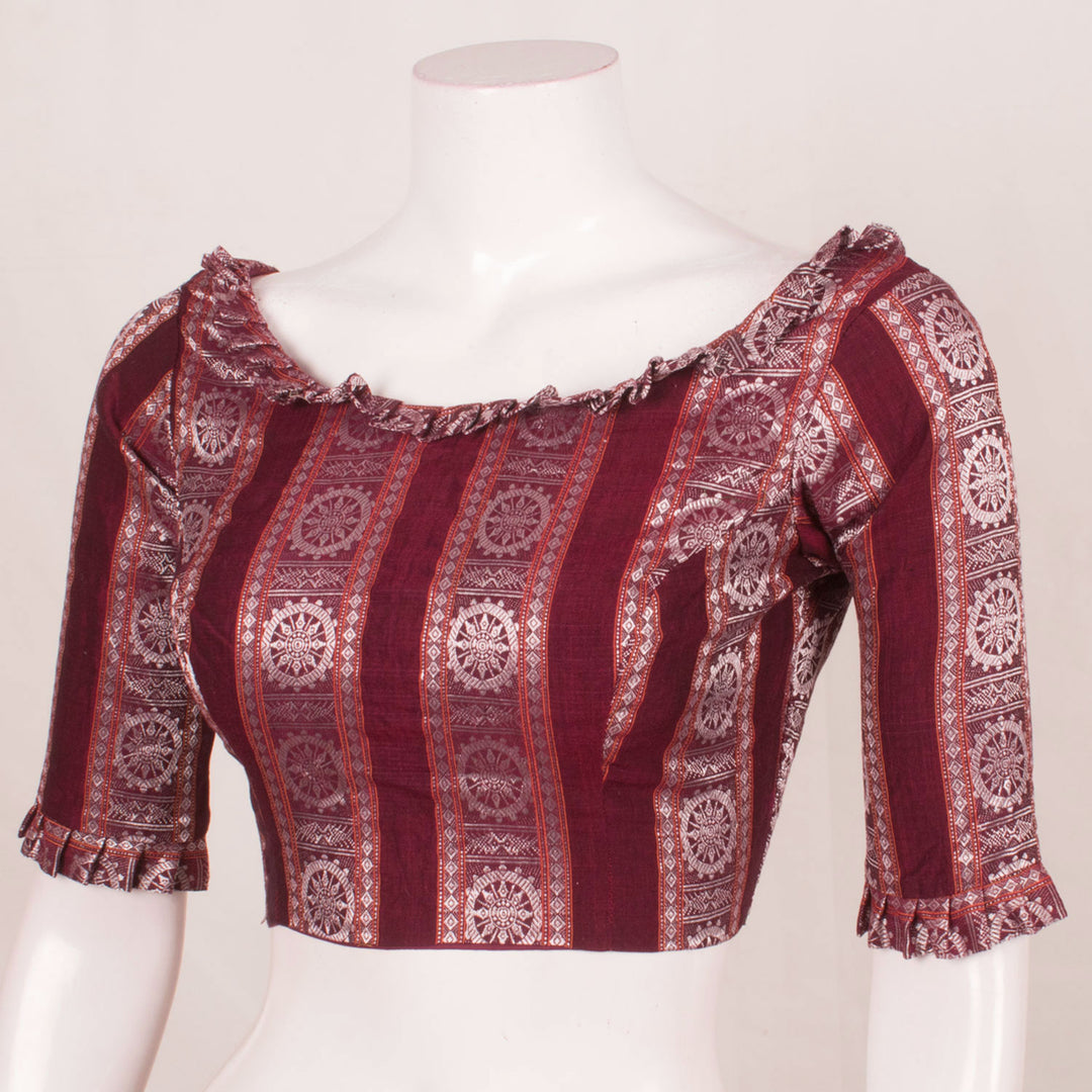 Handloom Odisha Design Cotton Blouse 10055104