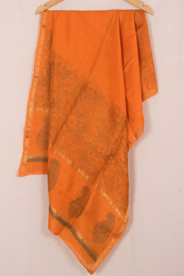 Hand Block Printed Chanderi Silk Cotton Dupatta