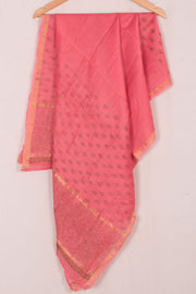Hand Block Printed Chanderi Silk Cotton Dupatta 