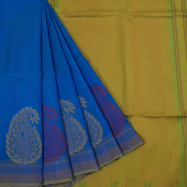 Handloom Kanchi Silk Cotton Saree 10055311