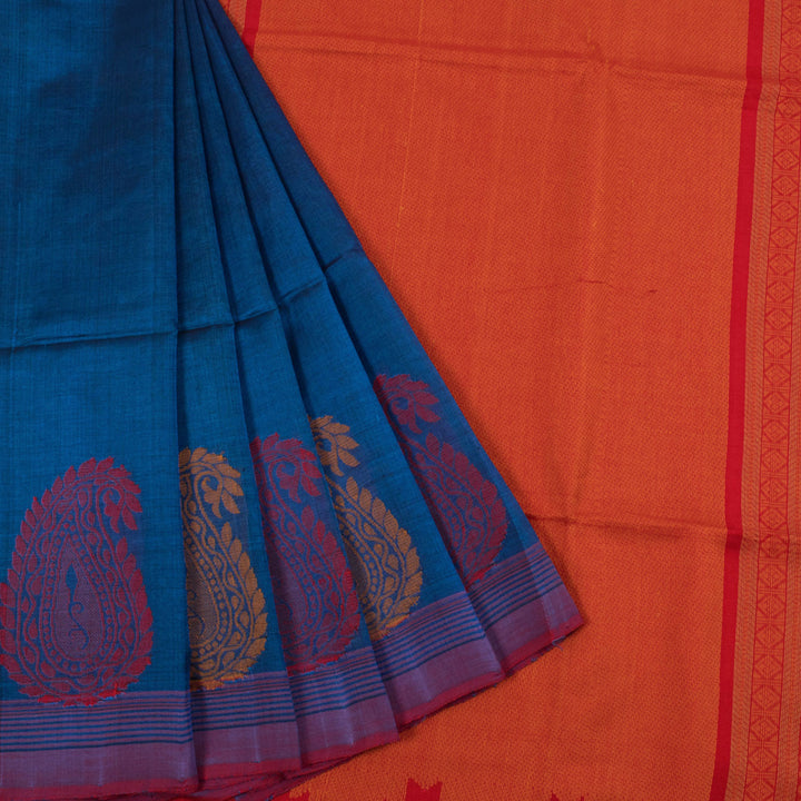 Handloom Kanchi Silk Cotton Saree 10055313