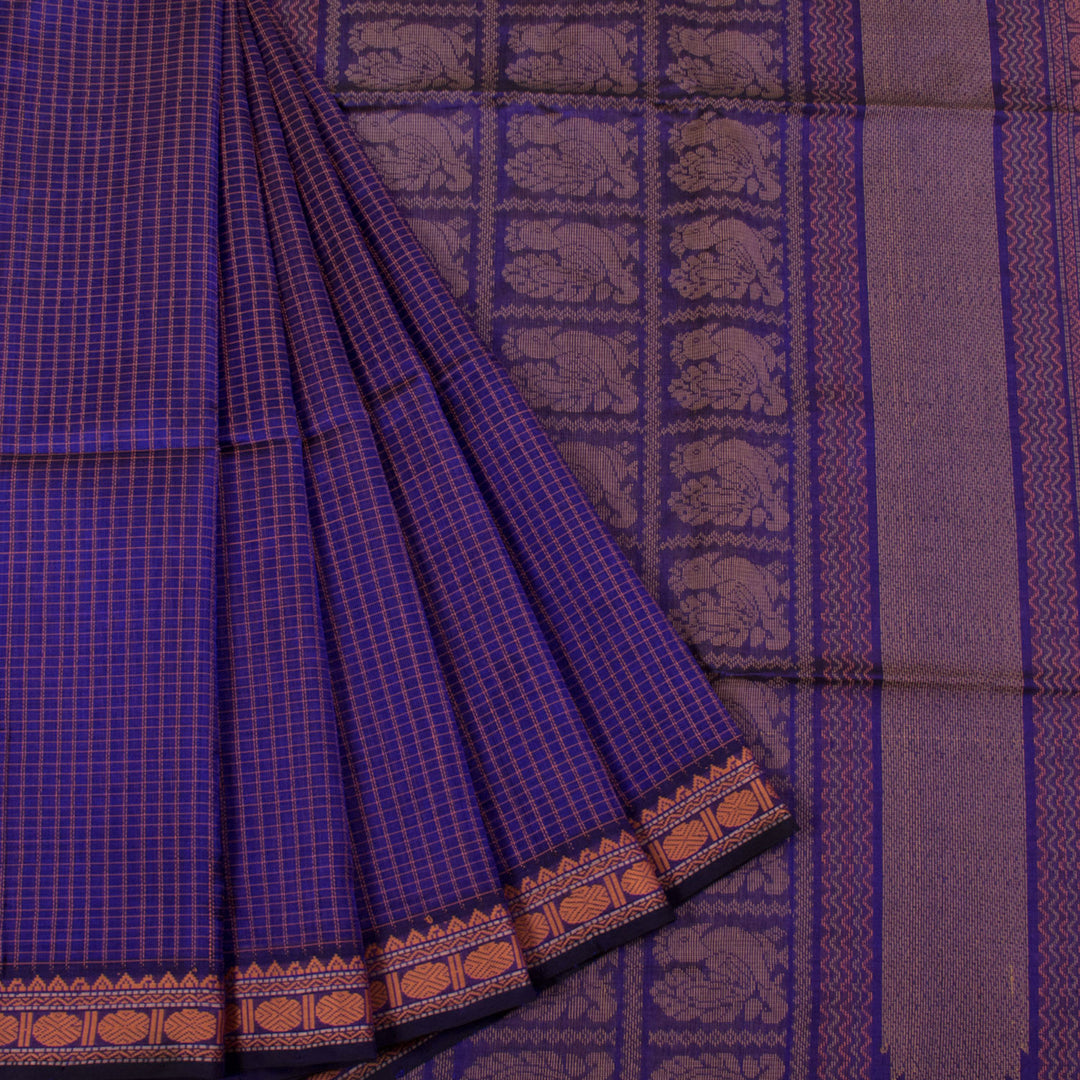 Handloom Kanchi Silk Cotton Saree 10055317