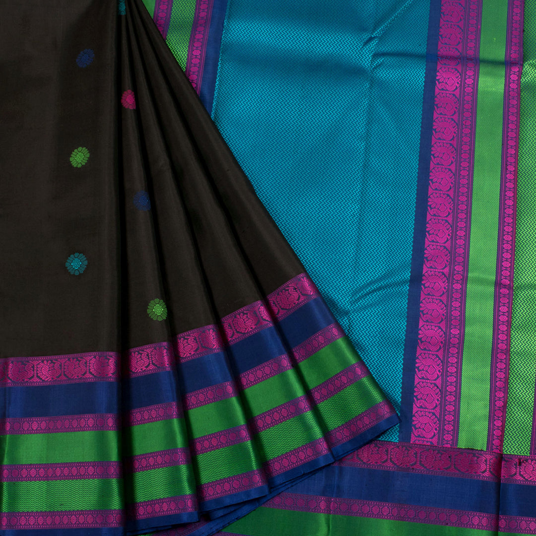 Handloom Kanjivaram Soft Silk Saree 10055402
