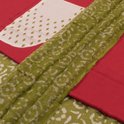 Hand Block Printed Cotton Salwar Suit Material 10054789