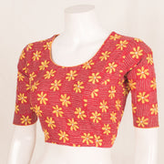 Kantha Embroidered Cotton Blouse 10059252