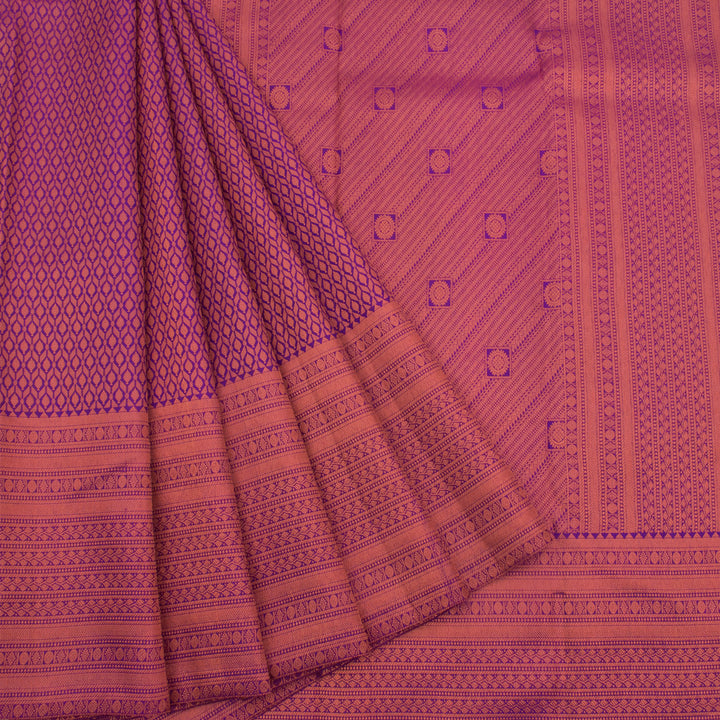 Pure Silk Jacquard Kanjivaram Silk Saree 10055740