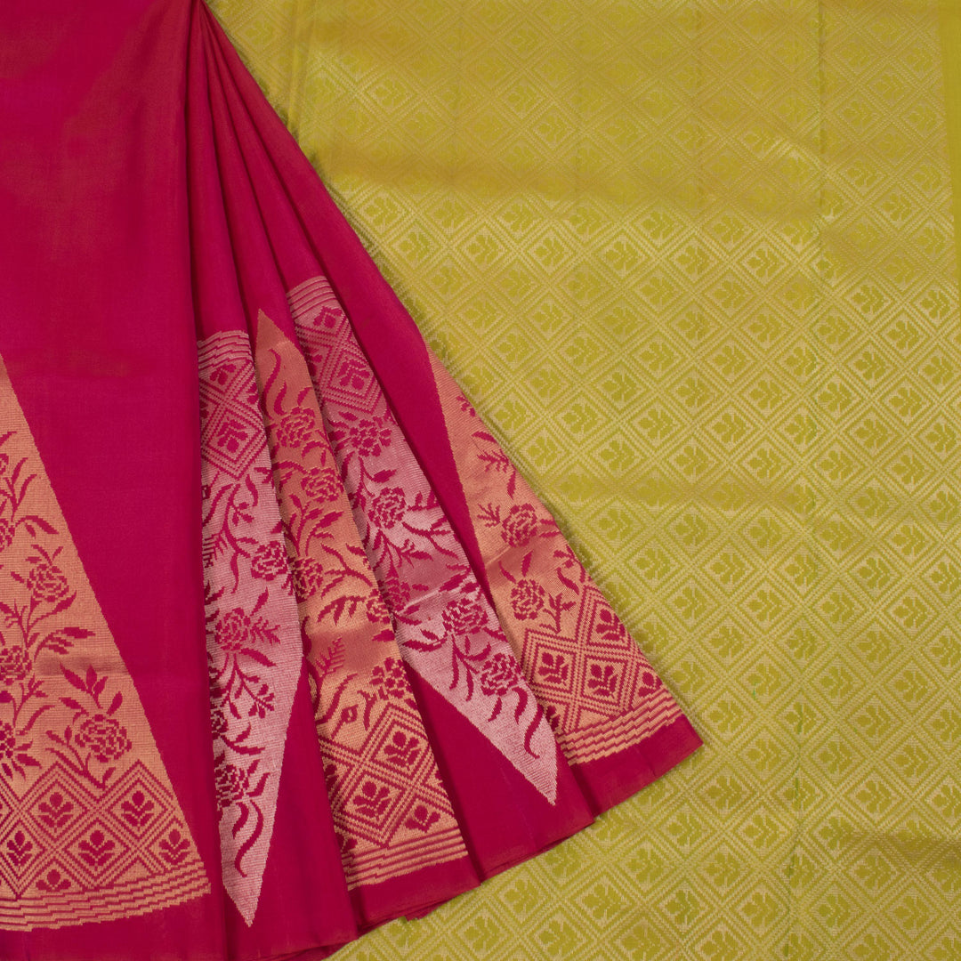 Handloom Kanjivaram Soft Silk Saree 10055217