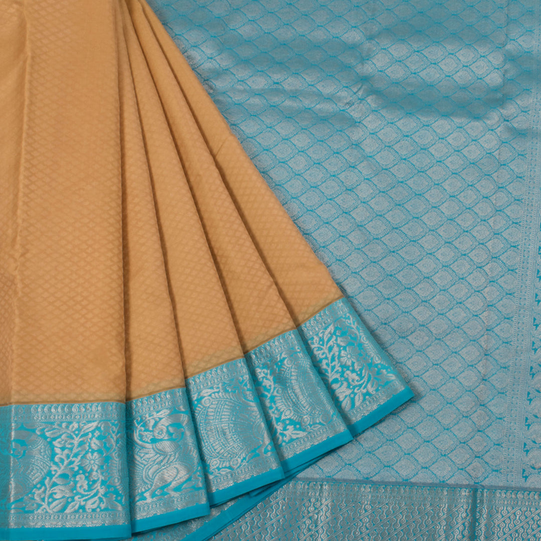 Kanjivaram Pure Silk Jacquard Saree 10054182