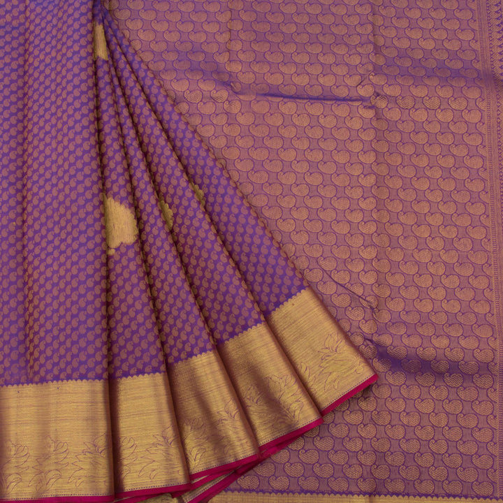 Kanjivaram Pure Silk Jacquard Saree 10054558