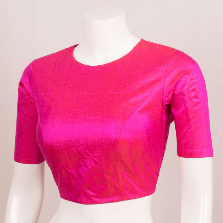 Handcrafted Raw Silk Blouse 10051137