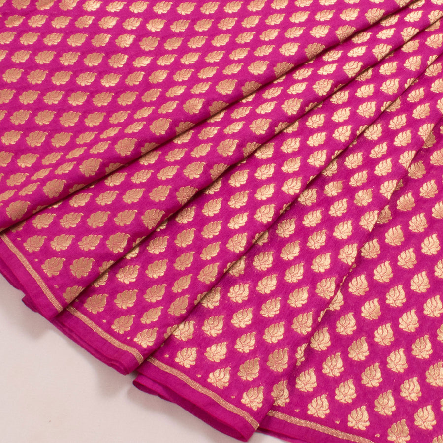 Handwoven Banarasi 1 m Silk Blouse Material 