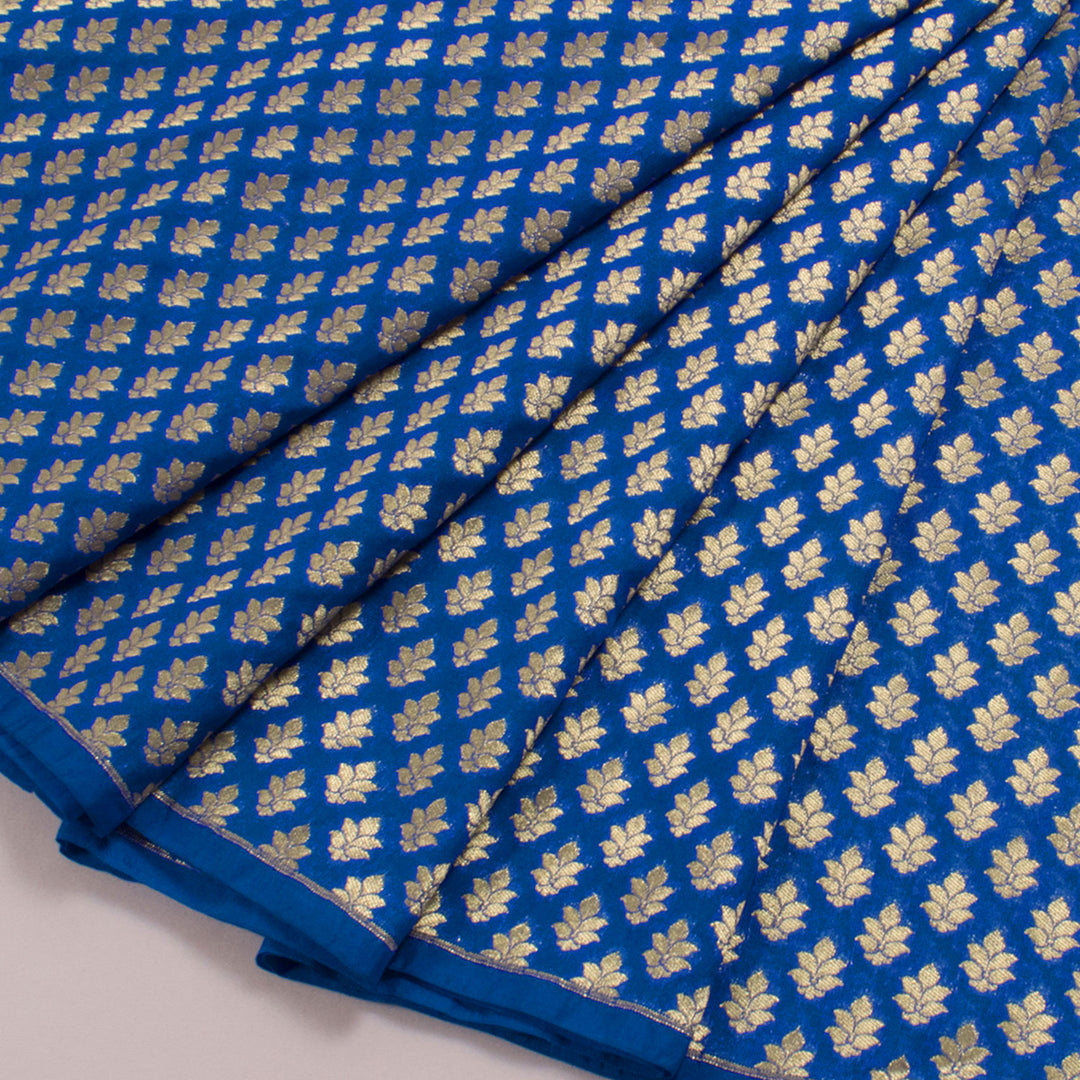 Handloom Banarasi 1 m Silk Blouse Material 