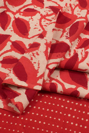 Dabu Printed 2-Piece Cotton Salwar Suit Material 