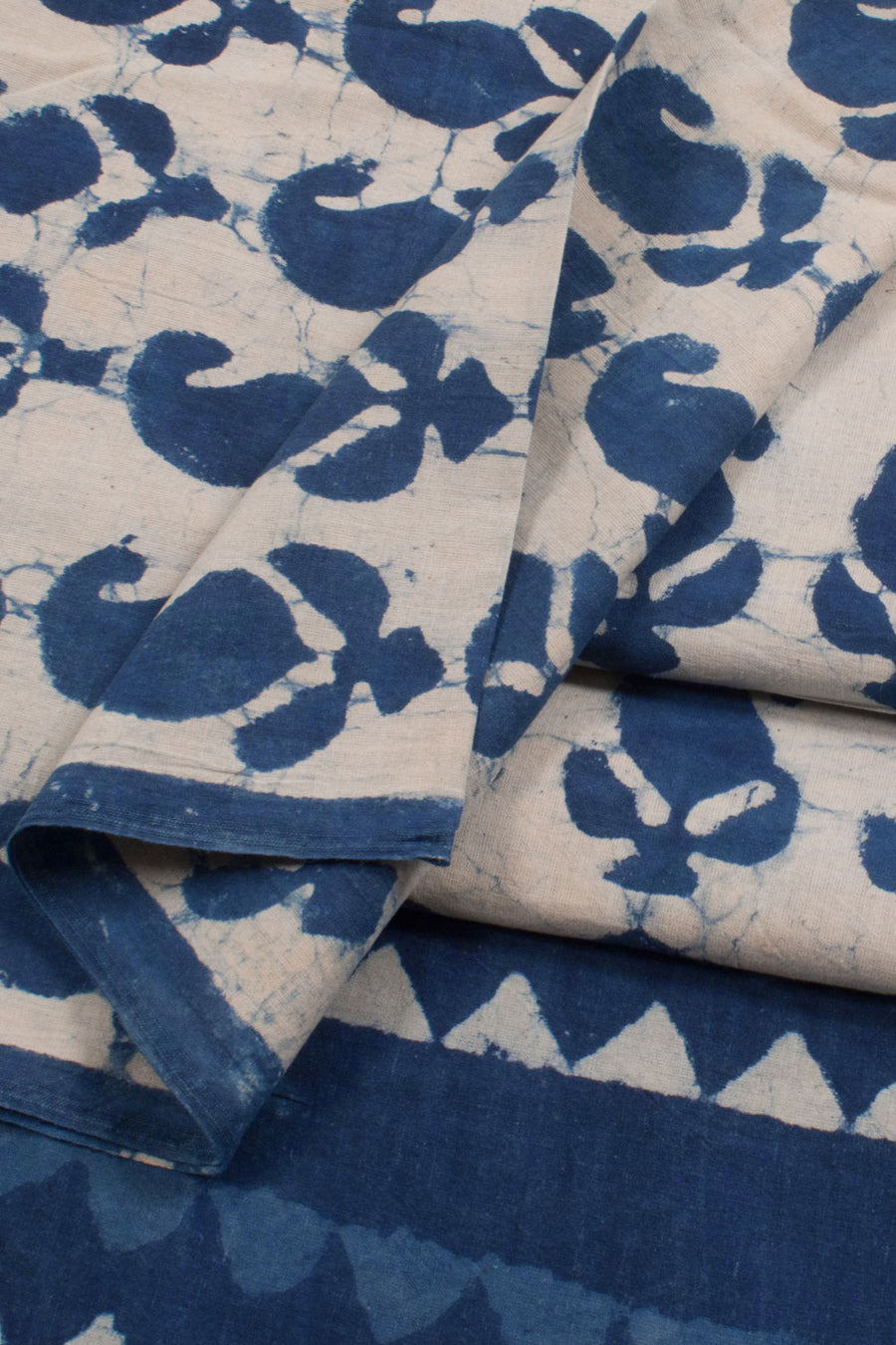 Dabu Printed 2-Piece Cotton Salwar Suit Material 