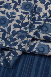 Dabu Printed 2-Piece Cotton Salwar Suit Material