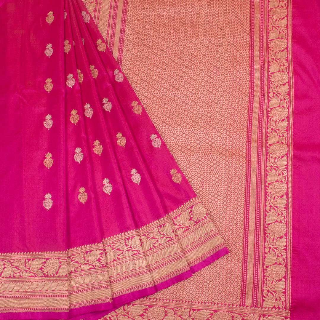 Handloom Banarasi Kadhwa Katan Silk Saree 10055490