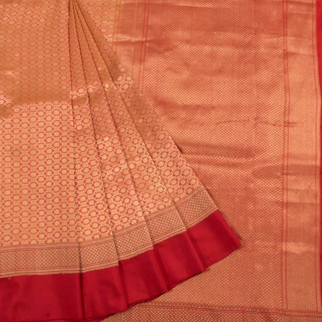 Handloom Brocade Banarasi Katan Silk Saree 10056037