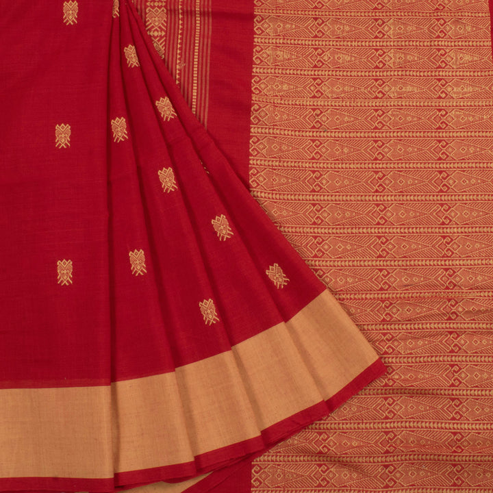 Handloom Bengal Cotton Saree 10056357