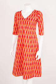 Handloom Ikat Cotton Kurta 10060393