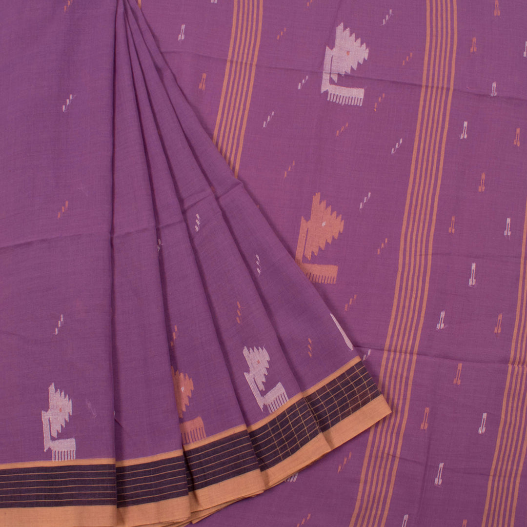 Handloom Bengal Jamdani Cotton Saree 10054912