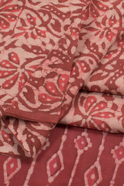 Dabu Printed 2-Piece Cotton Salwar Suit Material