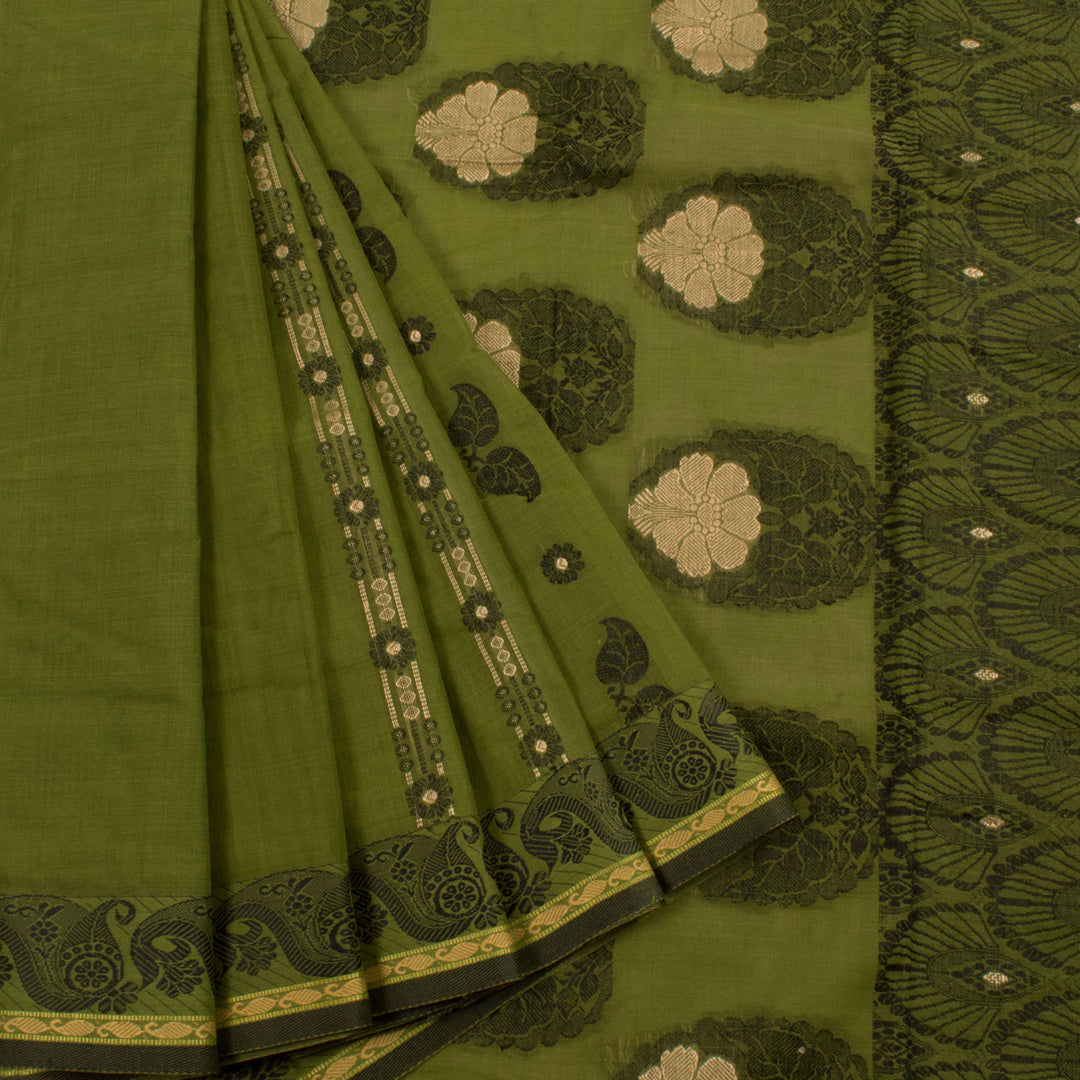 Handloom Bengal Cotton Saree 10056083