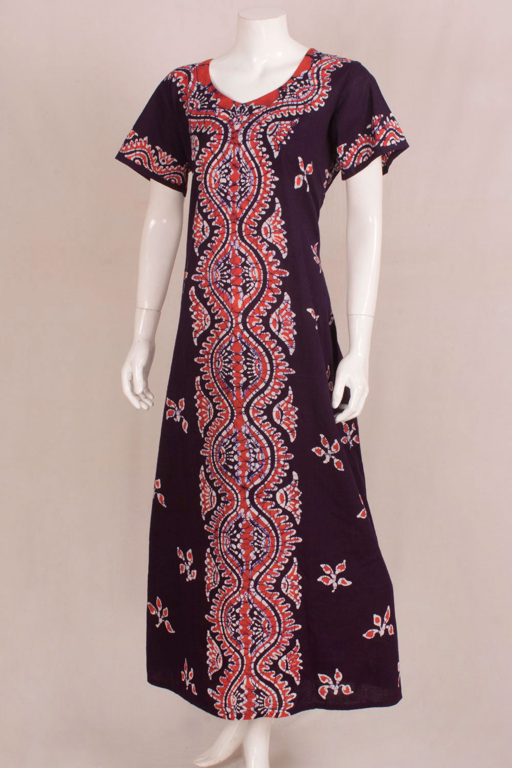 Batik Printed Cotton Loungewear 10056371