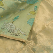 Printed Handloom Chanderi Silk Cotton Saree 10055911