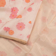 Printed Handloom Chanderi Silk Cotton Saree 10055914