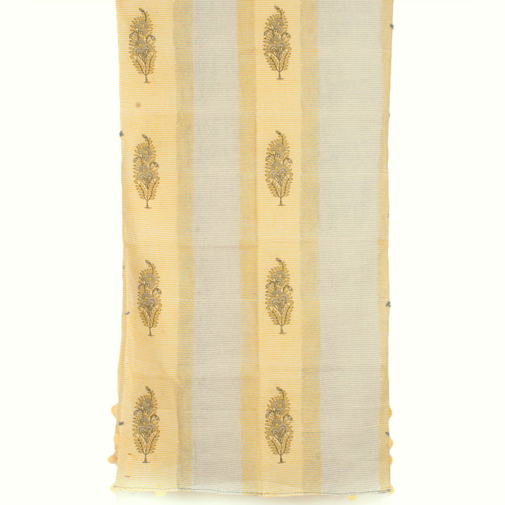 Hand Block Printed Mulmul Cotton Salwar Suit Material 10055961