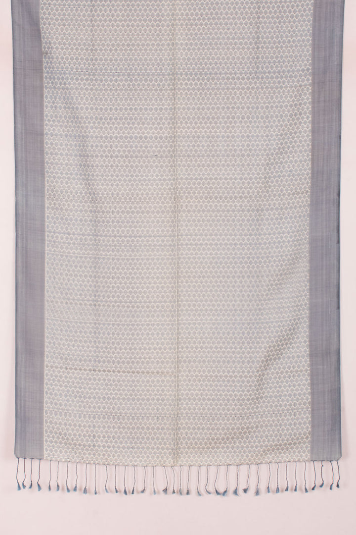 Handloom Karnataka Khun Silk Cotton Stole 10056228