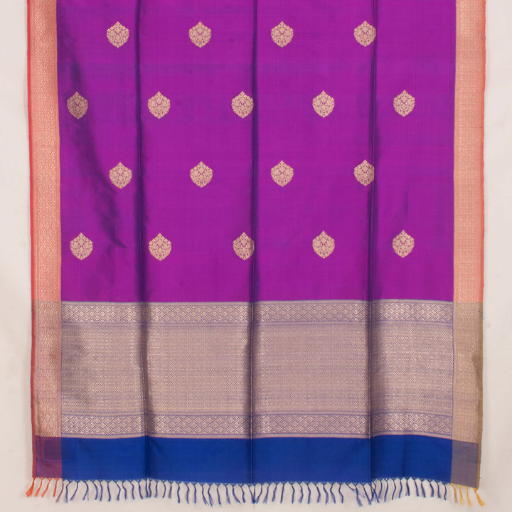 Handloom Banarasi Kadhwa Katan Silk Dupatta 10056624