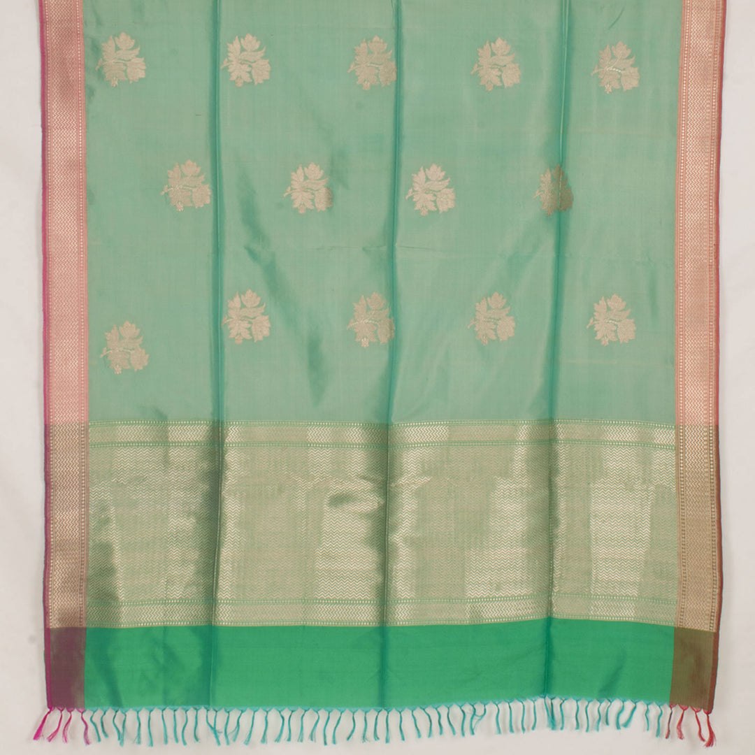Handloom Banarasi Kadhwa Katan Silk Dupatta 10056628