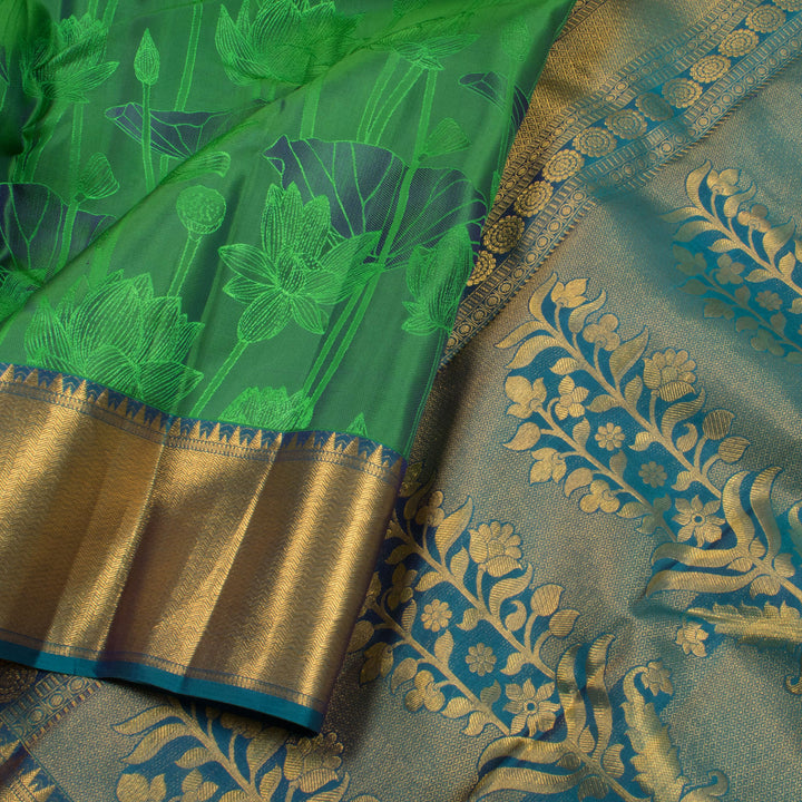 Kanjivaram Pure Silk Jacquard Saree 10056700